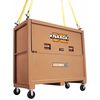Knaack Model 1000 MONSTER BOX Piano-Style Jobsite Box, Tan, 66" W x 30" D x 54-1/2" H 1000