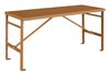 Knaack Work Table, Steel, 72-1/2" W, 36" Height, 750 lb., Folding R-72
