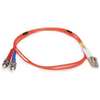 Monoprice Fiber Optic Patch Cord, LC/ST, 1m, Orange 2621