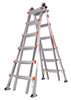 Little Giant Ladders Multipurpose Ladder, 90 Degrees , Extension, Scaffold, Staircase, Stepladder Configuration, 23 ft 10126AS