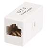 Monoprice RJ45 Inline Coupler, CAT6, Simplex, T568 Standard, White 7286