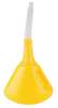 Funnel King Polyethylene, 2 qt, 15-1/4", 1-1/16", Yellow 94310