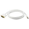 Monoprice CPU Cord, Displayport/DVI, 10ft, White 6016