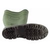 Talon Trax Size 8 Men's Steel Rubber Boot, Green 15D830