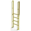 Tri-Arc 92 in Ladder, Steel, 5 Steps, Yellow Powder Coated Finish UCL9005246