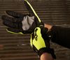 Hexarmor Hi-Vis Cut Resistant Impact Gloves, A8 Cut Level, Uncoated, M, 1 PR 4026-M (8)
