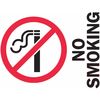 Tarifold Sign Inserts, No Smoking, PK6 P1949NP
