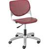 Kfi Task Chair, 15-1/2" to 20", Burgundy TK2300-P07