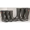 Skellerup Insulated Boots, Rubber, Black, 16", 7, PR FRQ407