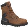 Carhartt Size 11 Men's 8 in Work Boot Steel Work Boot, Brown CMW8200 11W