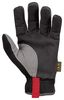 Mechanix Wear Mechanics Gloves, FastFit, TrekDry Material, High Dexterity, Black, Large, 1 Pair MFF-05-010