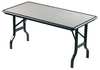 Iceberg Rectangle IndestrucTableÃ‚Â® Ultimate Folding Table, Gray Granite - 30" x 72", 30" W, 29" H 65127