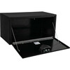 Buyers Products 14x16x24 Inch Black Steel Underbody Truck Box With Paddle Latch 1703100