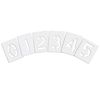 Rae Pavement Stencil, 4 in, Number Kit, 1/8 STL-108-8040