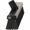 Vikan 16 in Sweep Face Broom Head, Soft/Stiff Combination, Synthetic, Black 31749