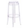 Flash Furniture Transparent Barstool, 29.75"H FH-118-APC2-GG