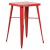 Flash Furniture 27-3/4" W, 40" H, Red CH-31330-RED-GG