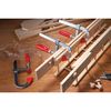 Bessey 8 in Bar Clamp, Wood Handle and 2 in Throat Depth LMU2.008
