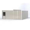 Porta-King 4-Wall Modular In-Plant Office, 8 ft H, 20 ft W, 20 ft D, Gray VK1STL 20'X20' 4-WALL