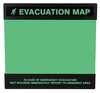 Zoro Select Evacuation Map Holder, 11 in. x 17 in. DTA239