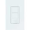 Lutron Dual Circuit Switch, Occupancy Sensor, Wht MS-OPS6-DDV-WH