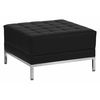 Flash Furniture Ottoman, 28" x 17", Upholstery Color: Black ZB-IMAG-OTTOMAN-GG