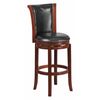 Flash Furniture Wood Stool, Dark Chestnut, 30" TA-220130-DC-GG