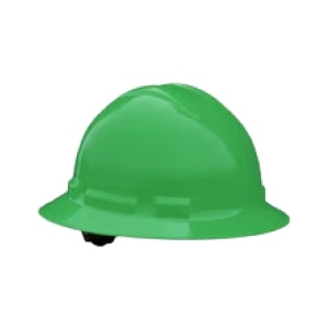 green hard hat