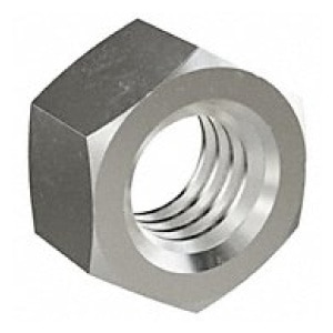 Hex nut laying on its side